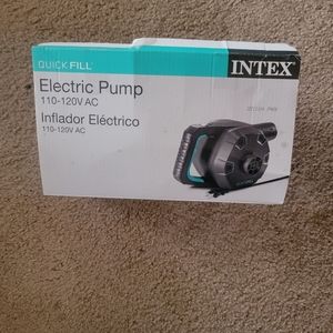 Black Intex Air Pump
